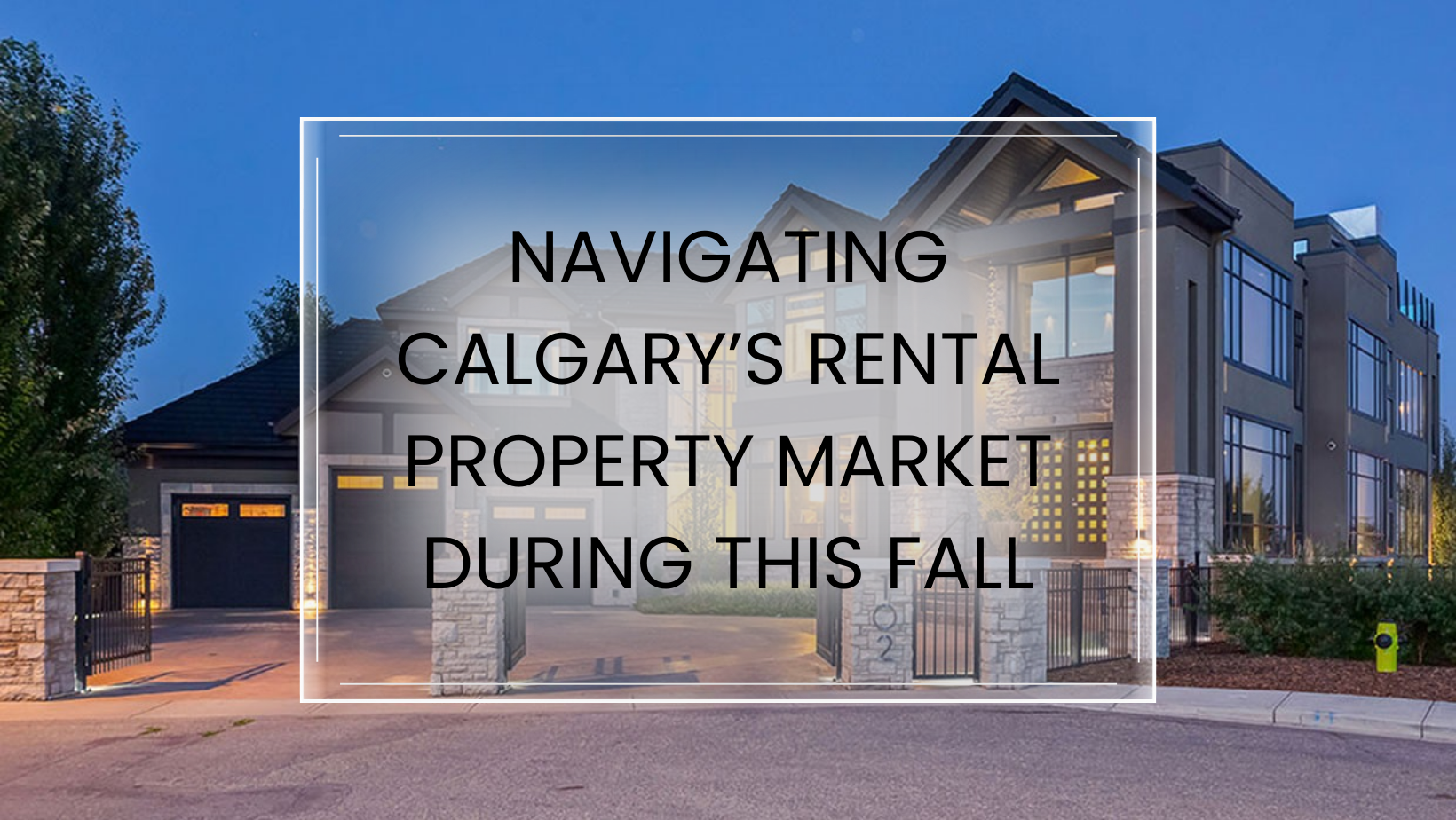 South Calgary Rental Property Market